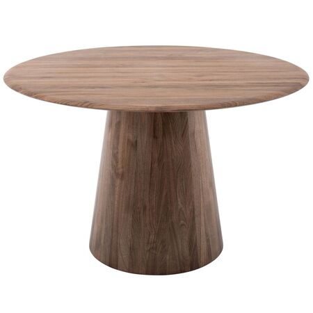 Gazzda Mushroom Runder Tisch von Gazzda Nussbaum geölt - Natur geölt