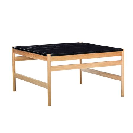 Hübsch  Raw Couchtisch von Hübsch Schwarz/Naturfarben