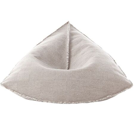 Gan-Rugs Sail Pouf von Gan Rugs Taupe