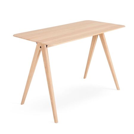 Gazzda Ava Schreibtisch von Gazzda Eiche geölt - Weiss geölt