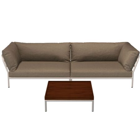 Houe Houe LEVEL 2 Kombination 07 - Outdoor Sofa Muted White, Ash Heritage 92