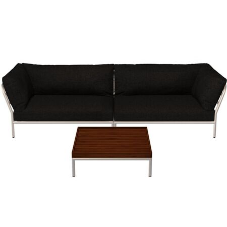 Houe Houe LEVEL 2 Kombination 07 - Outdoor Sofa Muted White, Ash Heritage 92
