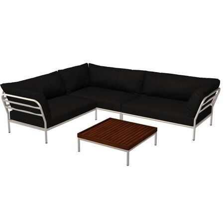 Houe Houe LEVEL 2 Kombination 05 - Outdoor Sofa Muted White, Ash Heritage 92