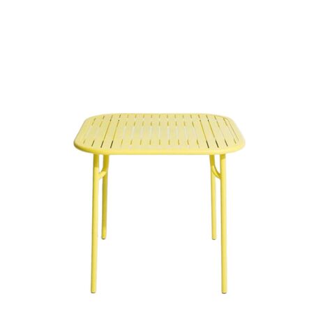 Petite Friture Quadratischer Tisch WEEK-END von Petite Friture 1016 - Yellow