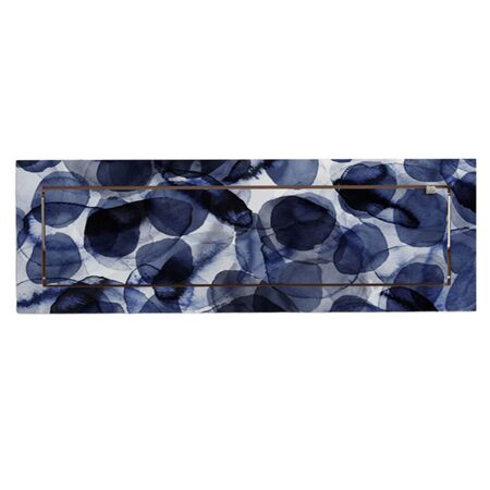 Ambivalenz 'Fläpps' Regal 80 x 27 cm - Bubbles Indigo Bubbles Indigo, B: 80 cm / H: 27 cm 