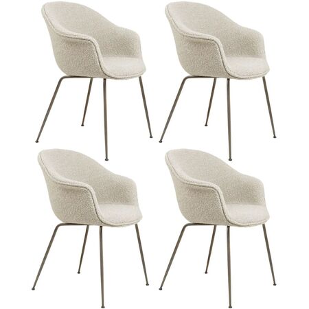 Gubi Bat Dining Chair - Fully Upholstered