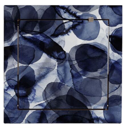 Ambivalenz 'Fläpps' 1-er Regal 40 x 40 cm - Bubbles Indigo Bubbles Indigo, B: 40 cm / H: 40 cm 