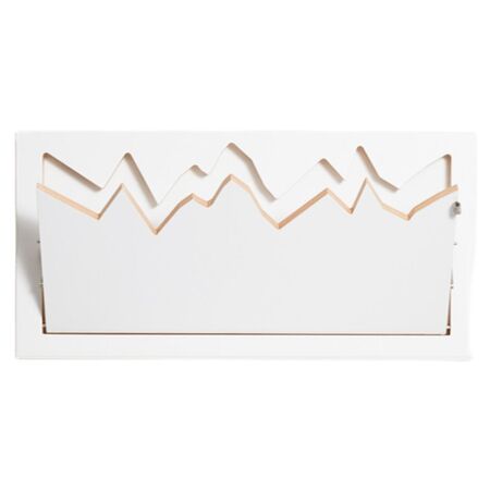 Ambivalenz Fläpps Garderobe 'Hillhäng' Weiss, B: 80 cm / H: 40 cm 