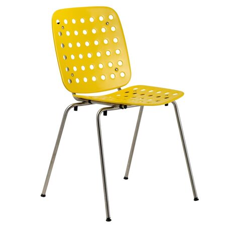 Seledue 'Coray' Stapelstuhl  Gelb - RAL 1018