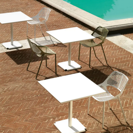 Fast Tonik / Elica Stehtisch - 9-Metallic Grey