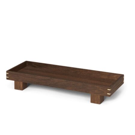 Ferm Living Holztablett Bon Wooden Von Ferm Living Small , Eiche geräuchert