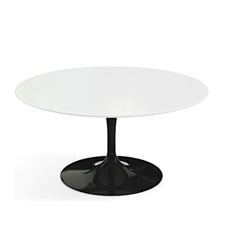 Knoll International Knoll International Saarinen Coffee Tisch (Outdoor) Rilsan weiss, Gross