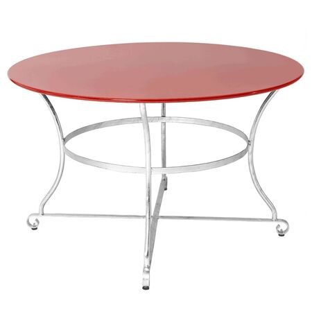 Manufakt Klassik Tisch D 100 cm. BO 1900 von Bättig Anthrazitgrau - RAL 7016, Ø: 100 cm
