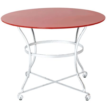 Manufakt Klassik Tisch D 120 cm. BO 1900 von Bättig Anthrazitgrau - RAL 7016, Ø: 120 cm