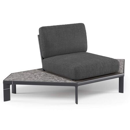 Emu Tami Eckenausbilfung 769-B - Weiss - Bambus - Weiss Statuario