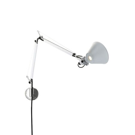 Artemide Body Tolomeo Micro Parete von Artemide Aluminium