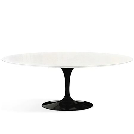Knoll International Knoll International Saarinen Esstisch, oval (Outdoor) Rilsan weiss
