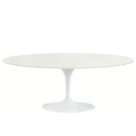Knoll International Knoll International Saarinen Esstisch, oval (Outdoor) Rilsan weiss