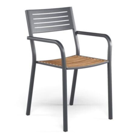 EMU Armlehstuhl Segno mit Teak