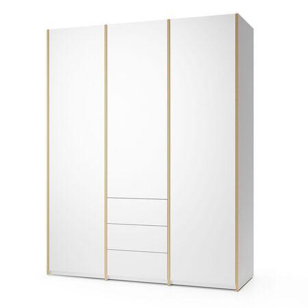 3-türiger Schrank 'Modular Plus' Birkenschichtholz