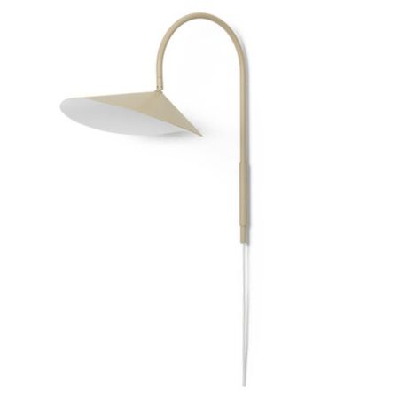 Ferm Living Kleine Wandleuchte 'Arum' Schwarz