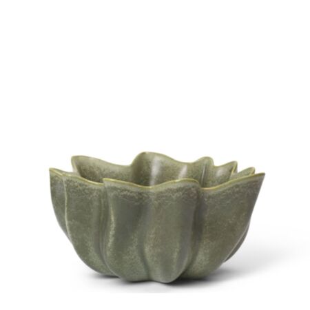 Ferm Living Ferm Living Nium Bowl Ø36 cm - Schale Dark Sage