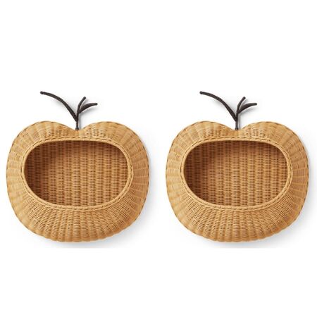 Ferm Living  Wandaufbewahrung Apple Braided Von Ferm Living Nature