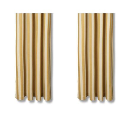 Ferm Living Duschvorhang Chambray von Ferm Living  Warm Yellow / Parchment