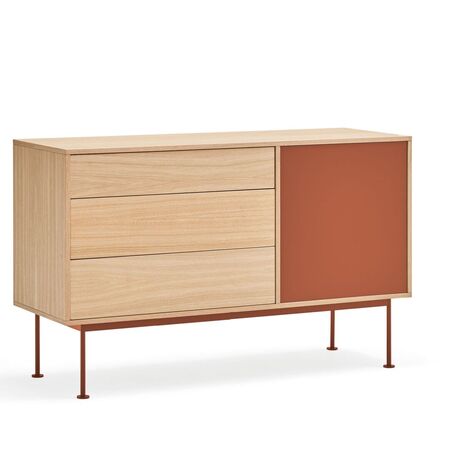 Teulat Teulat Yoko - Sideboard 1D Eiche / Anthrazit Grau