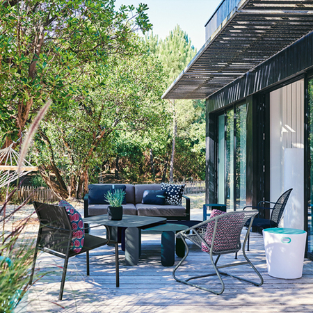 Outdoor Kissen Croisieee Cordage 44 X 44 cm von Fermob