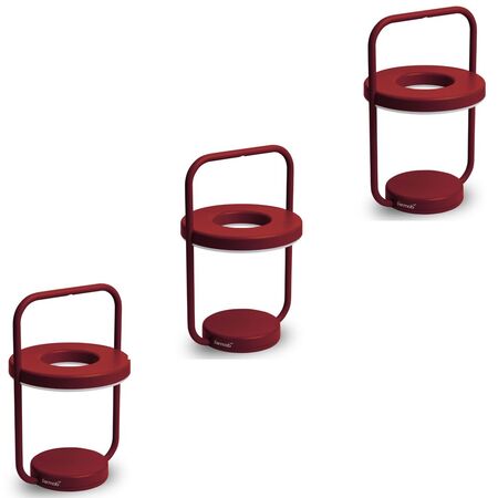 Fermob Ulli Lamp Monochrome H30 cm von Fermob Chili 43