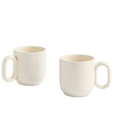 HAY Accessoires Barro Cup - Set of 2 Natural