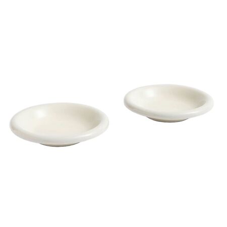 HAY Accessoires Schale Barro im 4er Set von Hay Burgundy