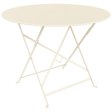 Fermob Tisch 'Floréal' Latte-Beige E8, Ø: 96 cm