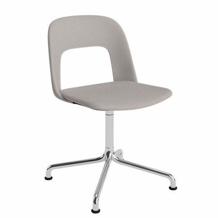 HAY Living Stuhl Layout 154 von Hay Aluminium poliert, Vanir - 733 