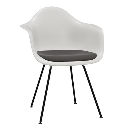 Vitra Eames Plastic Armchair DAX mit Sitzpolster 