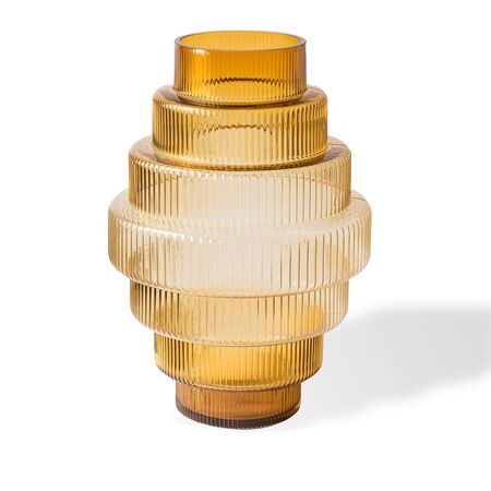 Pols Potten Vase 'Steps' Gelb