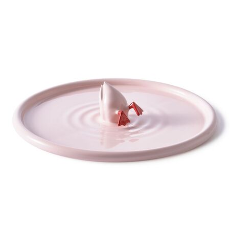 Pols Potten Teller Diving Duck von Pols Potten Hellrosa