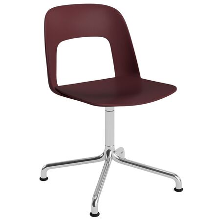 HAY Living Stuhl Layout 151 von Hay Pastel green , Aluminium poliert