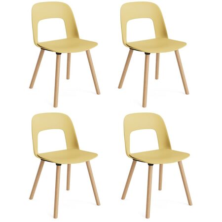 HAY Living Stuhl Layout 121 von Hay Biscotti, Eiche Lackiert auf Wasserbasis