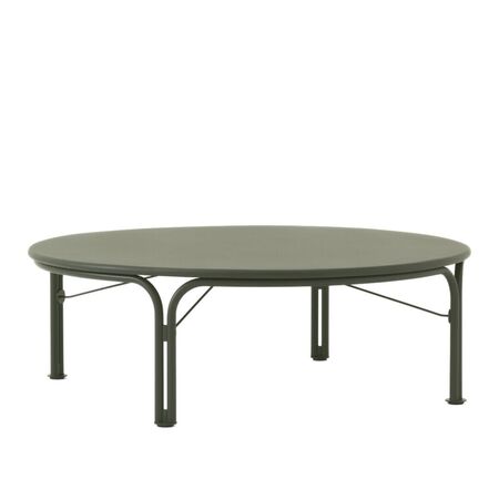 &Tradition Outdoor Couchtisch Thorvald SC108 & SC109 von &Tradition Bronze Green, Ø: 115 cm / H: 37 cm