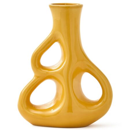 Pols Potten Ikonischen Three Ears Vase von Pols Potten Korallenrot
