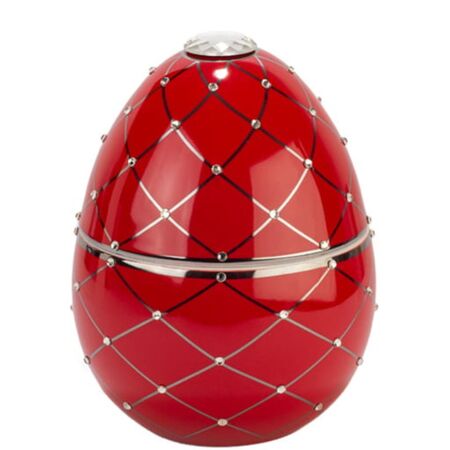 LADENAC Milano Duftkerze Bois de Russie 200g von Ladenac Red Silver Stripes