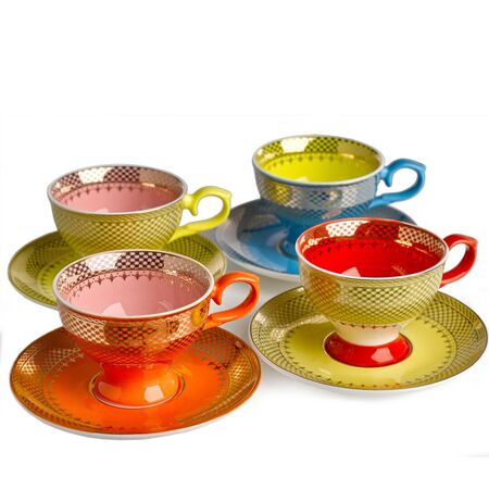 Pols Potten Espressotassen Grandma im 4er Set von Pols Potten Multi-Colour