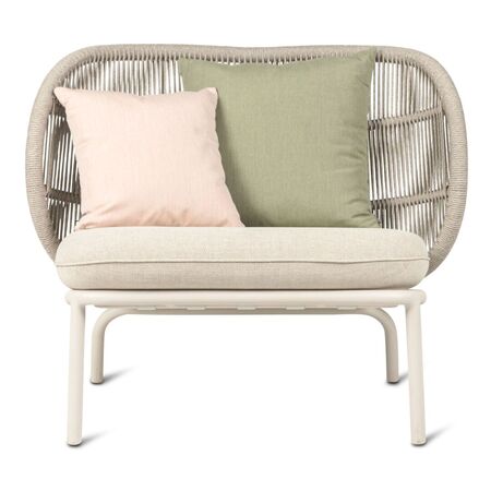 Vincent Sheppard Kodo Lounge Chair Quick Ship Set Dünenweiss von Vincent Sheppard Dünenweiss