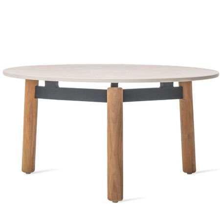 Vincent Sheppard Vincent Sheppard Lento Coffee Table Teakholz, Ø: 68 cm / H: 34 cm