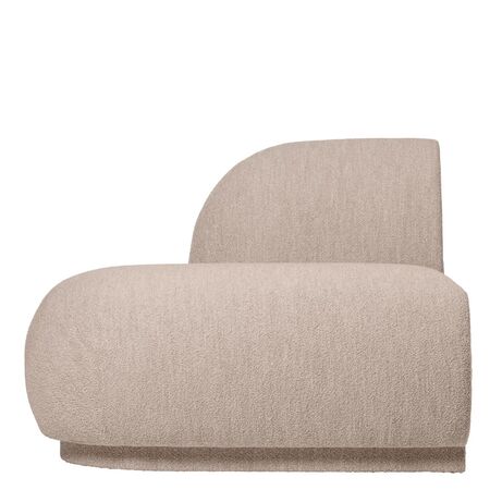 Ferm Living Modulares Sofa Rico Open End von Ferm Living Ende links offen, Natural - Soft Bouclé