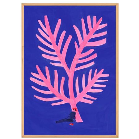 Paper Collective Gemälde Fougere Rose von Paper Collective 50 x 70 cm 