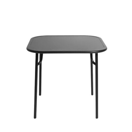 Petite Friture Quadratischer Tisch Einfach Week-End von Petite Friture  Sky blue