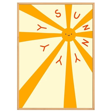 Paper Collective Gemälde Sunny von Paper Collective 50 x 70 cm 